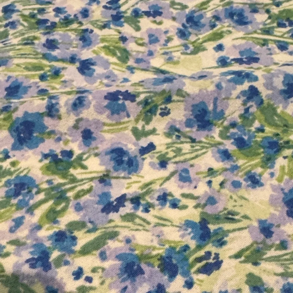 43 **NWT** Floral Blue & Green Maxi Dress - Picture 4 of 4
